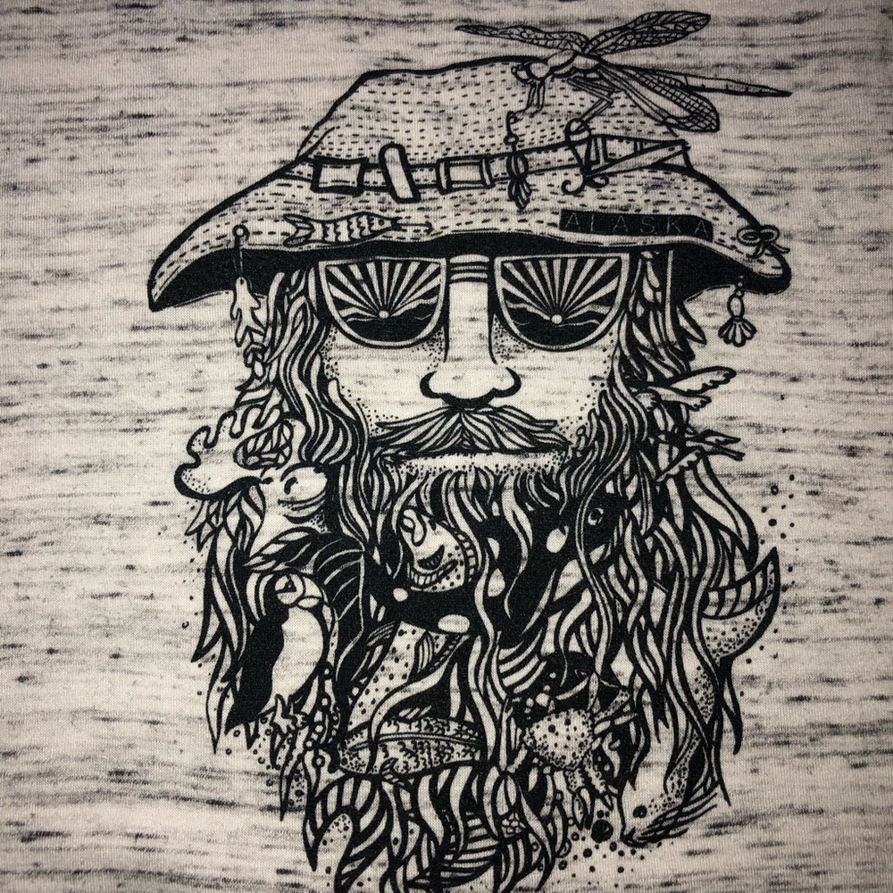 Super cool Alaskan themed tank top
